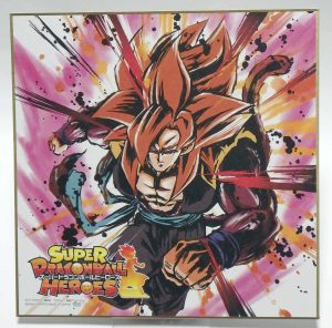 Shikishi Super Dragon ball Heroes saga ( Gogeta ssj4 )