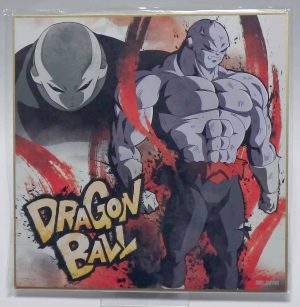 Shikishi Dragon ball battle of World avec Dragon ball Légends ( Jiren )