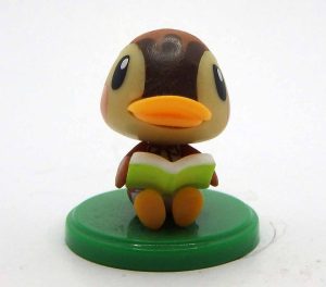 Petite figurine choco Egg - Animal crossing - Molly (Kamomé)
