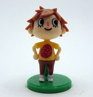 Petite figurine choco Egg - Animal crossing - Personnage secret (Garçon)