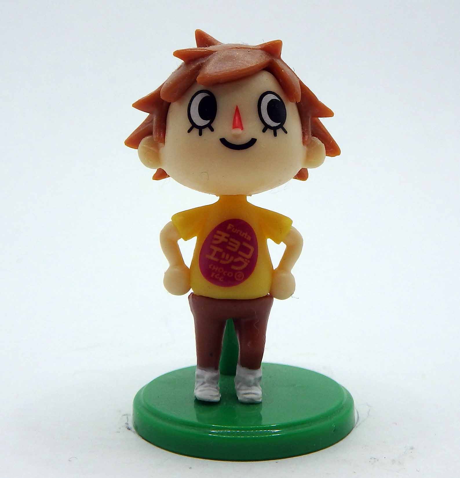 Petite figurine choco Egg - Animal crossing - Personnage secret (Garçon)