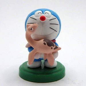 Petite figurine choco Egg - Doraemon, Nobita et les dinosaures 01 - S1