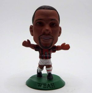 Figurine football Corinthian - Weah (milan ac) MC10738