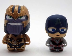 Petite Figurine Marvel lot Captain América et Thanos - End Game