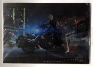 Porte folio A4 FF7 Remake - Hardy Daitona X Cloud Strife