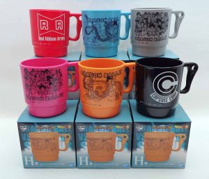 MUG en plastique Dragon ball VS Omnibus-chô - Lot de 6