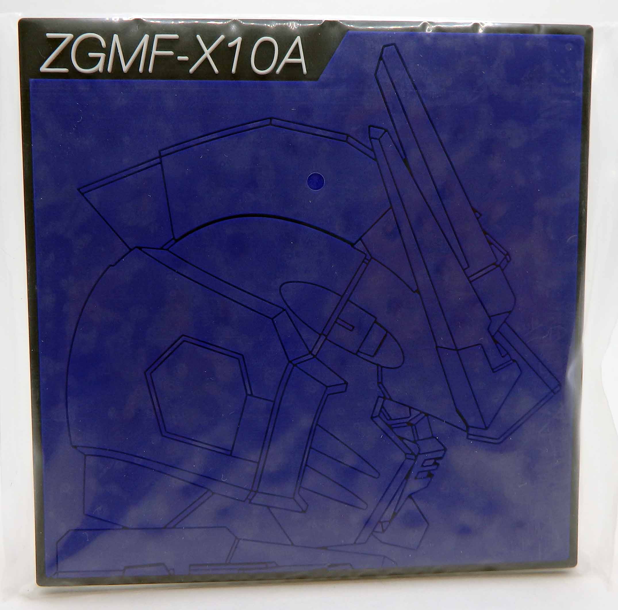 Sous-verre en caoutchouc Mobile suit Gundam et Gundam Seed - ZGMF-X10A