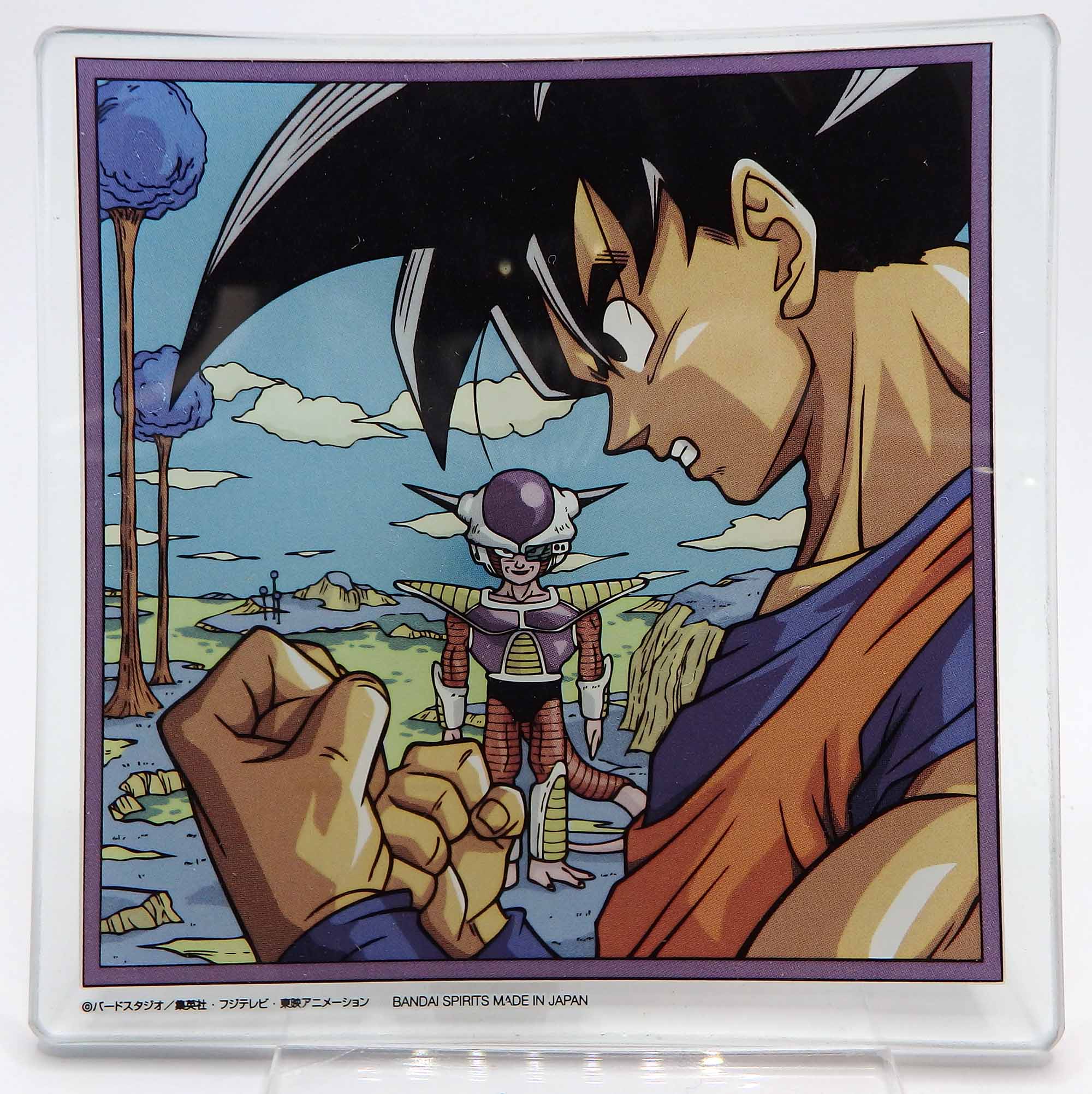 Petite assiette en verre Dragon Ball VS Existence - Illustration Manga N°23