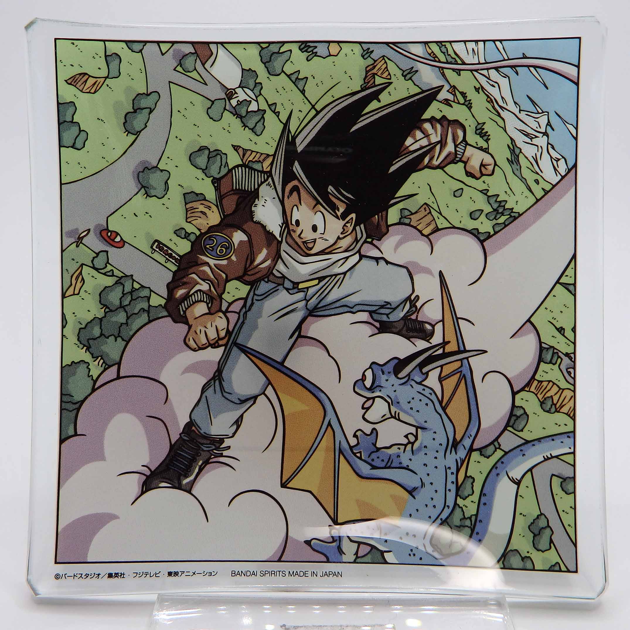 Petite assiette en verre Dragon Ball VS Existence - Illustration Manga N°26