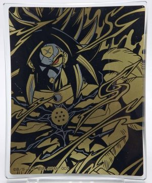 Petite assiette en verre DB Super Dragon Ball Heroes 3rd Mission - Broly SSJ4 Saiyan Masqué