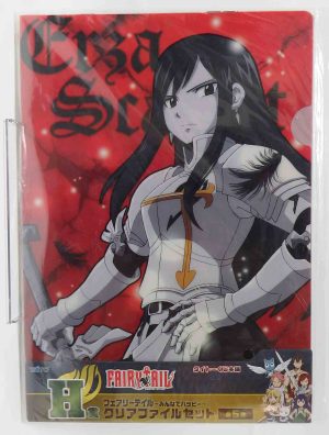 Porte folio A4 fairy tail (x3) - Elsa, Natsu, Lucy et Wendy