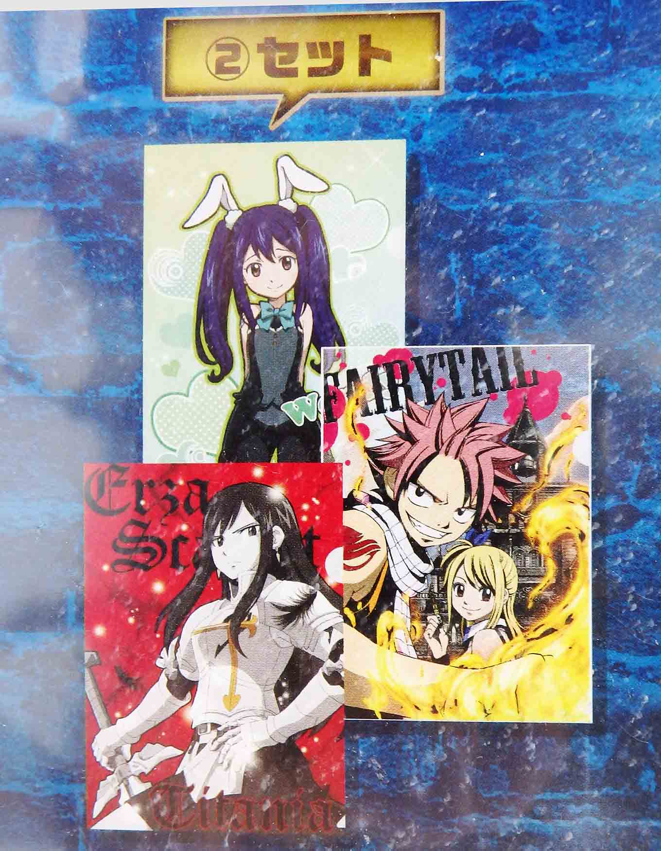 Porte folio A4 fairy tail (x3) - Elsa, Natsu, Lucy et Wendy – Image 3