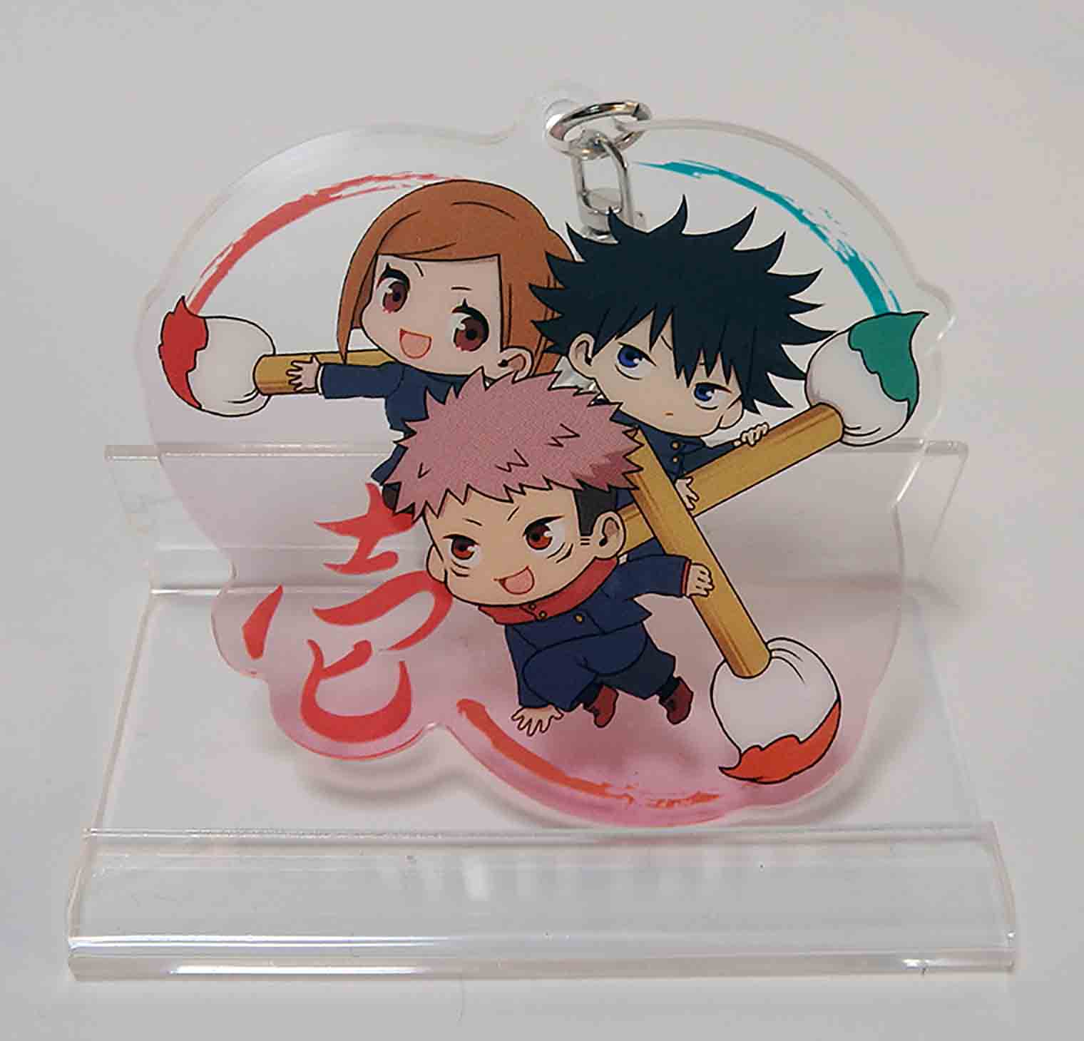Porte-clé Jujutsu Kaisen - Yuji Itadori, Mégumi et Nobara
