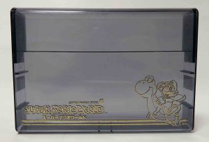 Boitier individuel jeux super famicom - transparant noir super mario world
