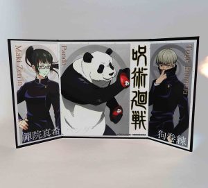 Shikishi  Jujutsu Kaisen - Maki zenin, Toge inukami et Panda