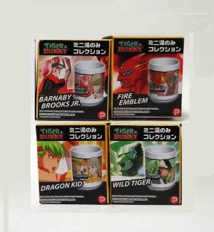Petit Verre à thé Tiger & bunny - lot de 4