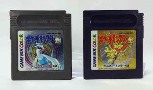 Jeux Gameboy - Pokémon Or et argent JPN