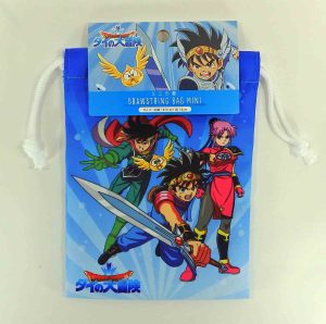 sacoche à corde Dragon Quest Dai no Daibôken - Dai, Pop et Maam