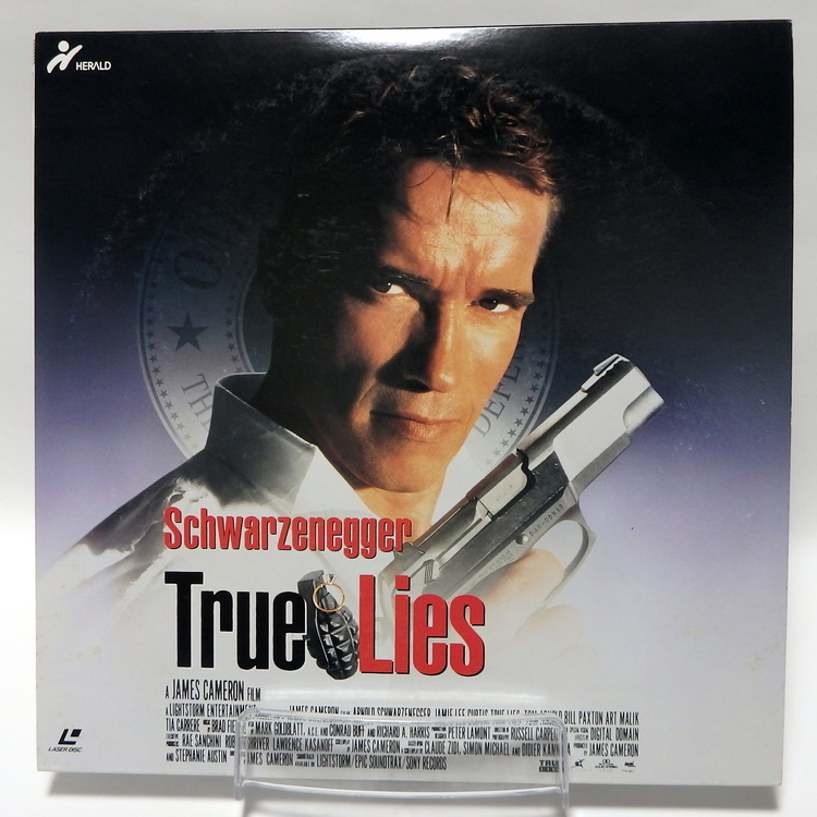 Laserdisc Japonais de True Lies : Le Caméléon (1994) - Édition NTSC, Version Originale Sous-Titrée Japonais
