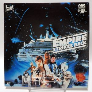 Laserdisc Japonais de "The Empire Strikes Back" (Star Wars, épisode V : L'Empire contre-attaque) - Édition NTSC, Version Originale Sous-Titrée Japonais
