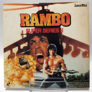 Laserdisc Japonais de "Rambo: First Blood Part II" (Rambo 2, La Mission) - Édition NTSC, Version Originale Sous-Titrée Japonais