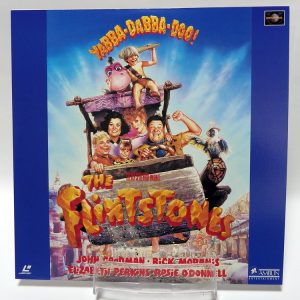 Laserdisc Japonais de "The Flintstones" (La Famille Pierrafeu) - Édition NTSC, Version Originale Sous-Titrée Japonais