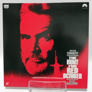 Laserdisc Japonais de "The Hunt for Red October" (À la poursuite d'Octobre Rouge) - Édition NTSC, Version Originale Sous-Titrée Japonais