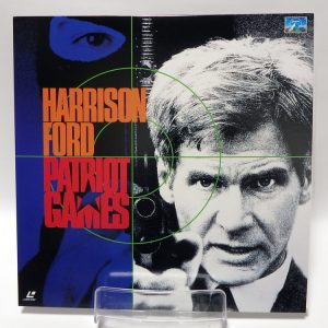Laserdisc Japonais de "Patriot Games" (Jeux de guerre) - Édition NTSC, Version Originale Sous-Titrée Japonais
