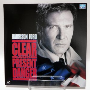 Laserdisc Japonais de "Clear and Present Danger" (Danger immédiat) - Édition NTSC, Version Originale Sous-Titrée Japonais