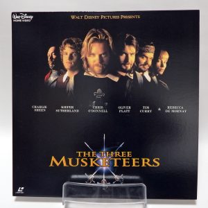 Laserdisc Japonais de "The Three Musketeers" (Les Trois Mousquetaires - 1993) - Édition NTSC, Version Originale Sous-Titrée Japonais