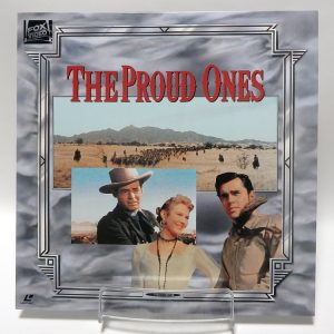 Laserdisc Japonais de "The Proud Ones" (Le Shérif) - Édition NTSC, Version Originale Sous-Titrée Japonais