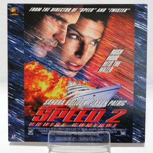 Laserdisc Japonais de "Speed 2: Cruise Control" (Speed 2 : Cap sur le danger) - Édition NTSC, Version Originale Sous-Titrée Japonais