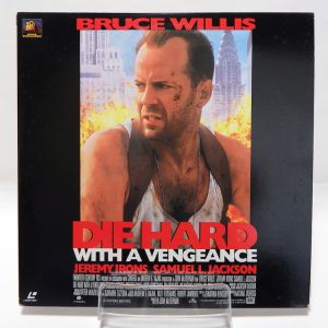 Laserdisc Japonais de "Die Hard with a Vengeance" (Die Hard 3 : Une journée en enfer) - Édition NTSC, Version Originale Sous-Titrée Japonais