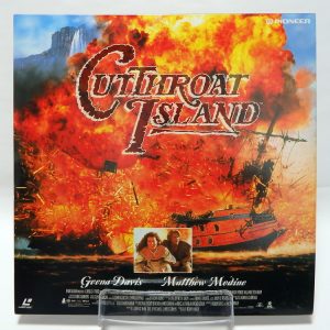 Laserdisc Japonais de "Cutthroat Island" (L'Île aux pirates) - Édition NTSC, Version Originale Sous-Titrée Japonais