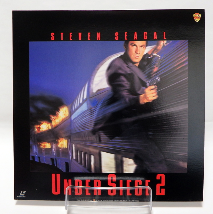 Laserdisc Japonais de "Under Siege 2: Dark Territory" (Piège en haute altitude) - Édition NTSC, Version Originale Sous-Titrée Japonais