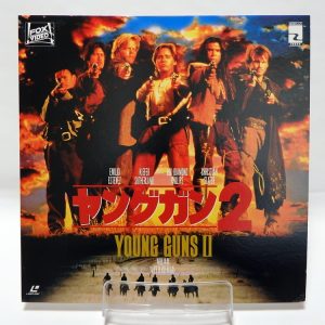Laserdisc Japonais de "Young Guns II" (Jeunes fusils II) - Édition NTSC, Version Originale Sous-Titrée Japonais