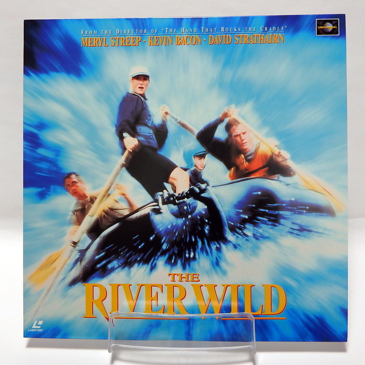 Laserdisc Japonais de "The River Wild" (La Rivière sauvage) - Édition NTSC, Version Originale Sous-Titrée Japonais