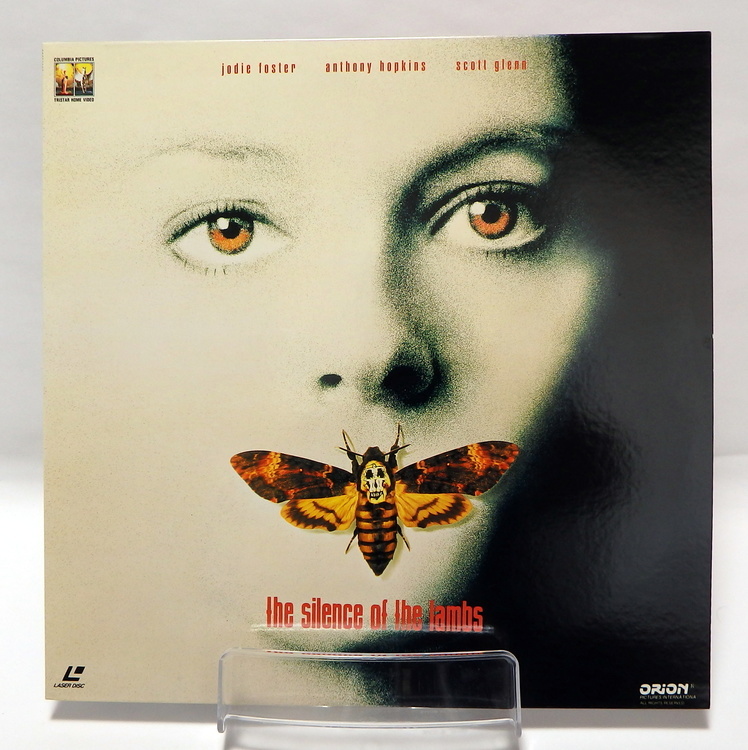 Laserdisc Japonais de "The Silence of the Lambs" (Le Silence des agneaux) - Édition NTSC, Version Originale Sous-Titrée Japonais