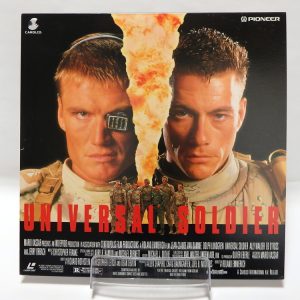 Laserdisc Japonais de "Universal Soldier" (Soldier Universal) - Édition NTSC, Version Originale Sous-Titrée Japonais