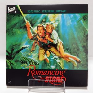 Laserdisc Japonais de "Romancing the Stone" (À la poursuite du diamant vert) - Édition NTSC, Version Originale Sous-Titrée Japonais