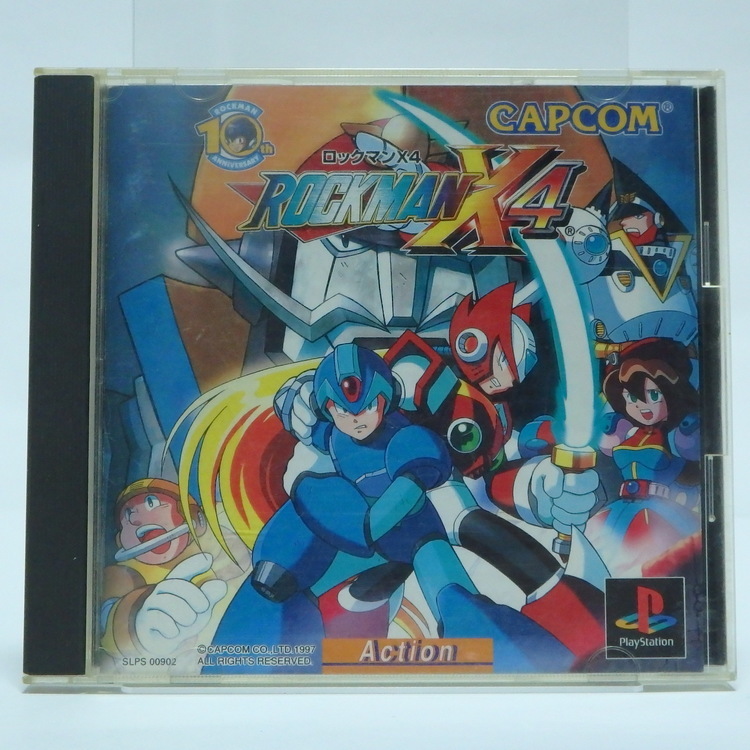 Jeux Playstation - Rockman X 4 NTSC JPN