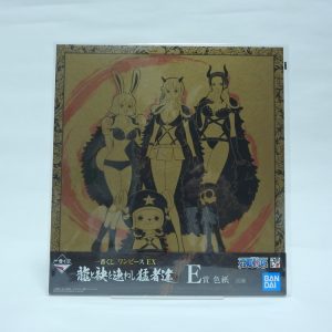 Shikishi One piece - Shopper, Nami, Robin et Carrot "One piece EX, Ryû to tamoto wo tsuraneshi mosa-tachi"