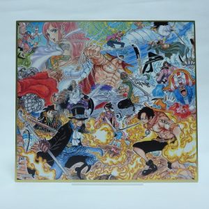 Shikishi One piece - Ace, Bagi, Barbe blanche, Sabo, Smoke, etc... "WT100 Nouvelle illustration d'Eiichiro Odâ Les 100 superbe vue de pirates"
