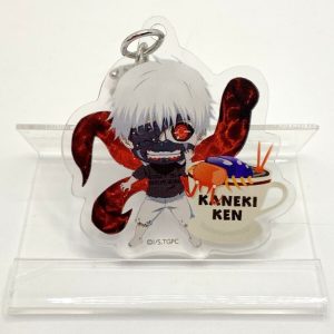 Porte-clé Acrylique Tokyo Ghoul - Kaneki Ken (hybride)
