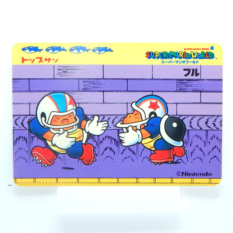 Carte Topsan Super Mario World - Chargin chuck