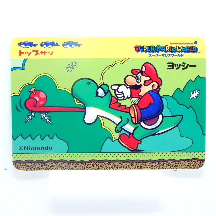 Carte Topsan Super Mario World - Yoshi