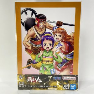 Plate Art Uchi Iri Battle - hao no Cho with One piece Treasure Cruise - Nami, Usopp et Otama