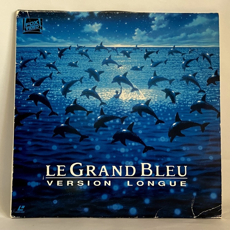 Laserdisc Japonais de "Le Grand Bleu" - Édition NTSC, Version Originale Sous-Titrée Japonais