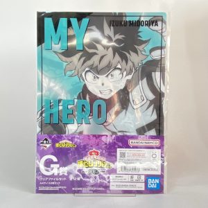 Porte folio A4x2 My hero Académia - Midoriya