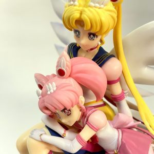 Figurine Sailor Moon Eternal - Eternal Sailor Moon et Sailor Chibi Moon